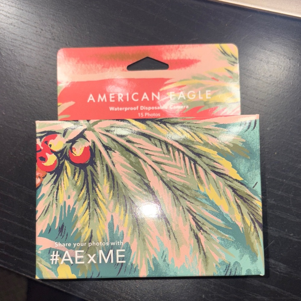 American Eagle Colorful Disposable Camera